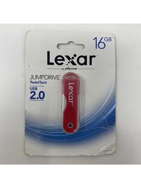 Lexar by Micron 16gb USB 2.0 Twist Turn Jump Drive